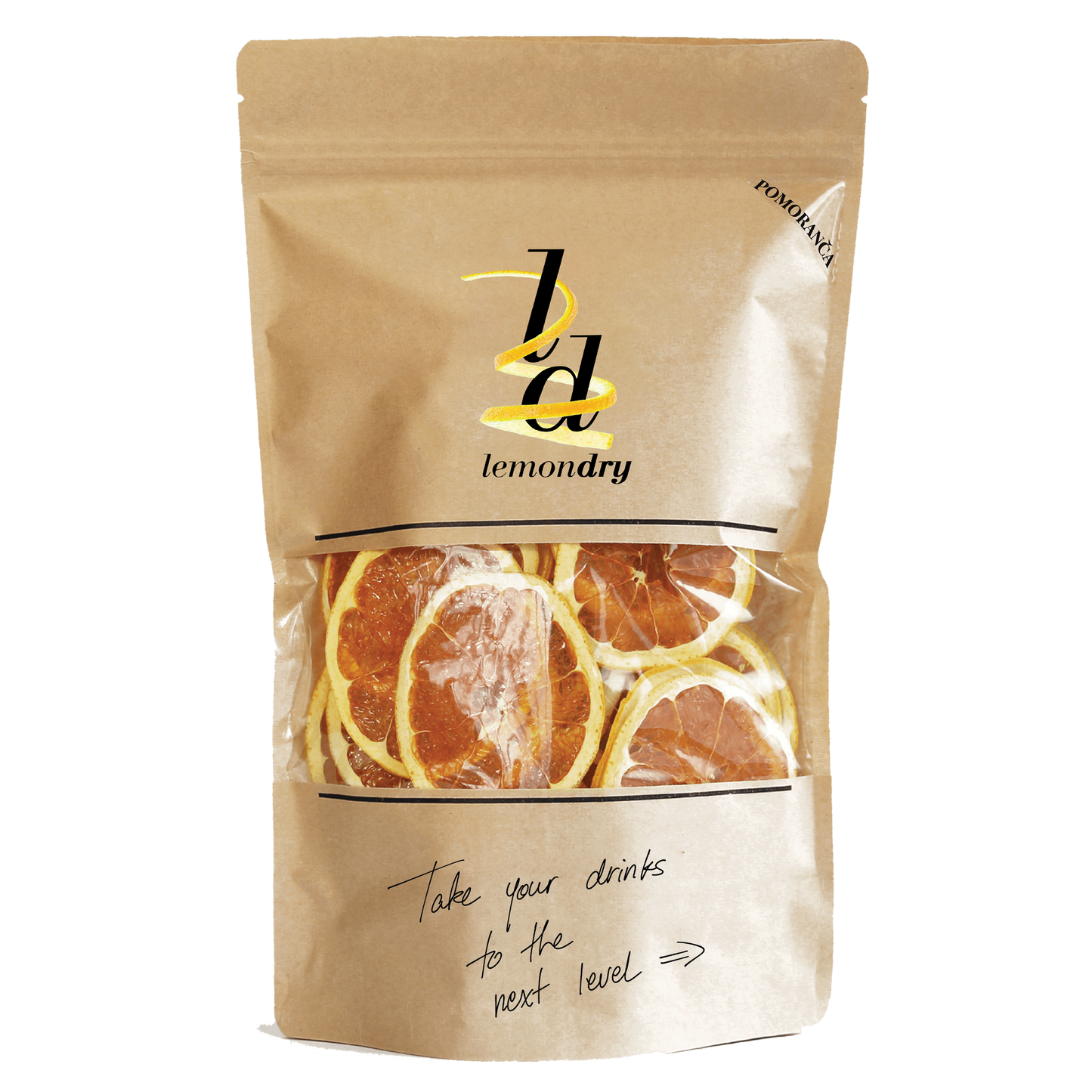 Dehydrated orange