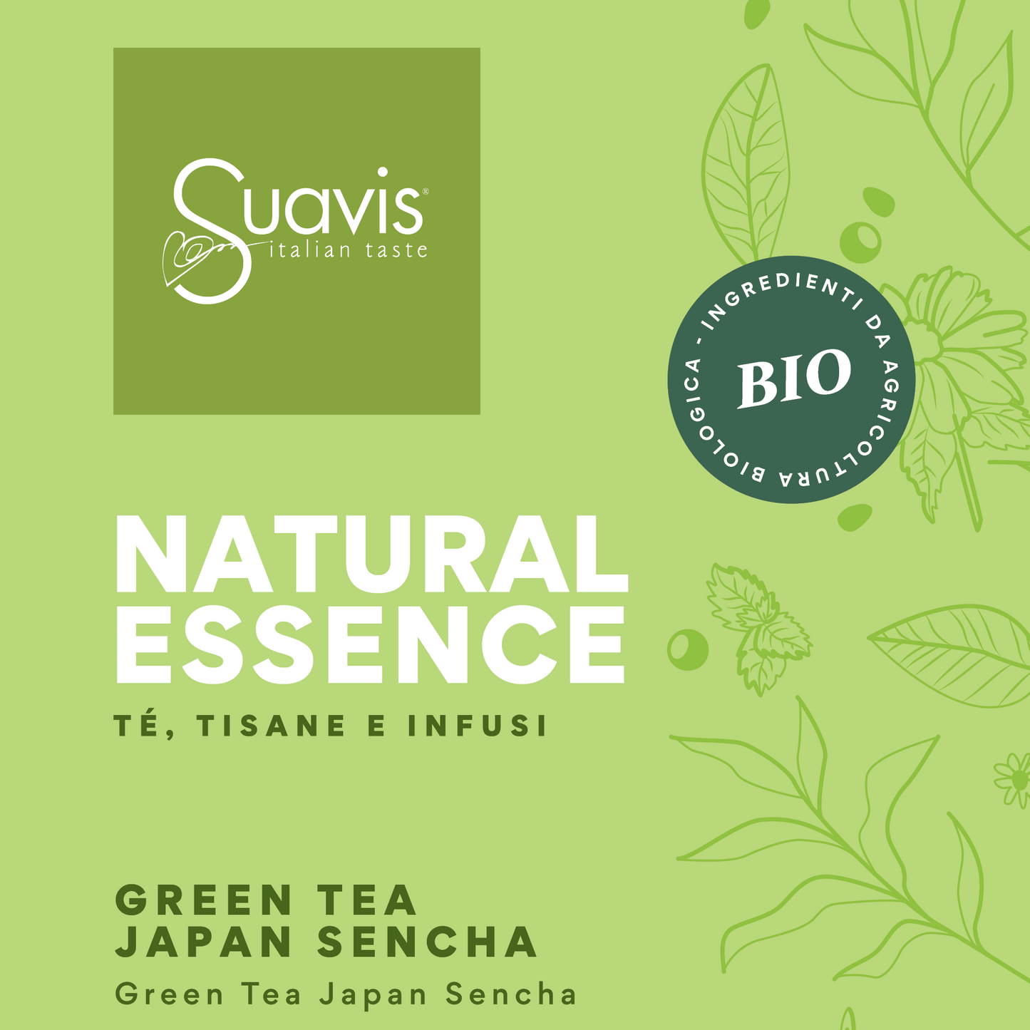 Japanese sencha green tea