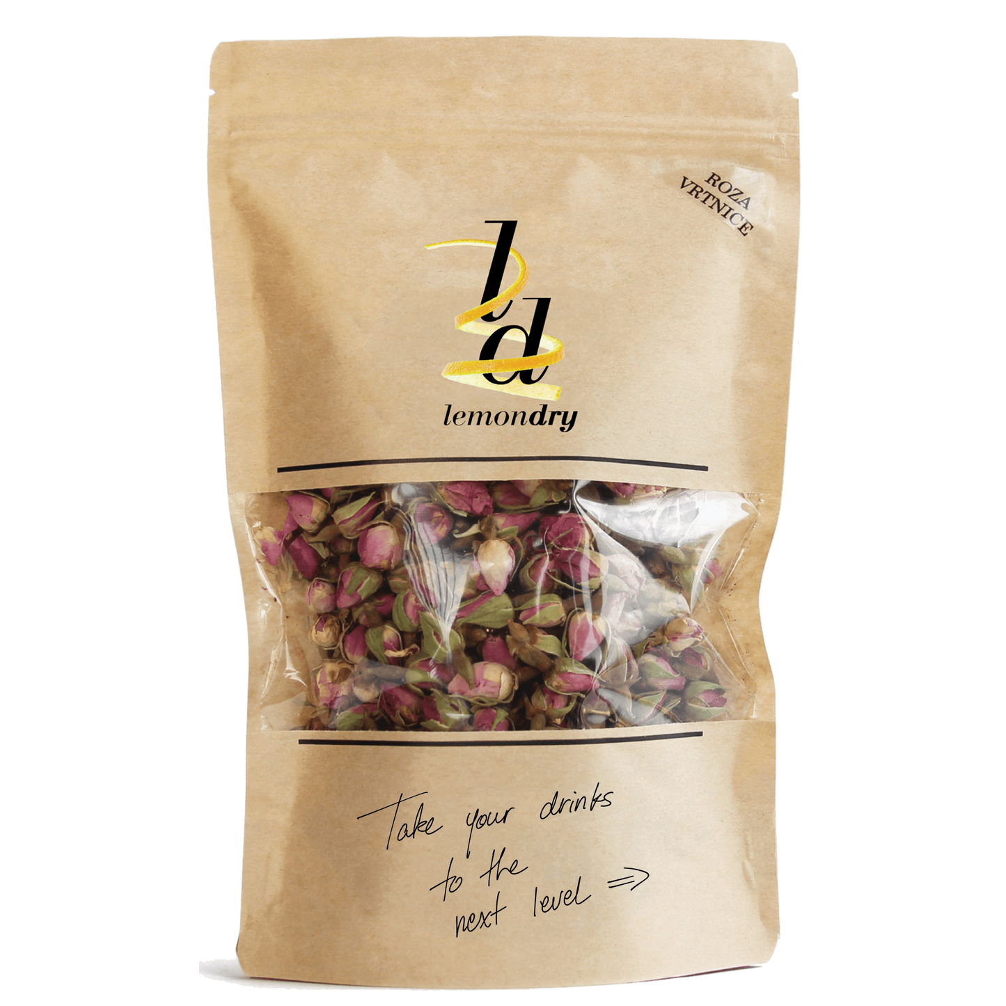 Dehydrated roses